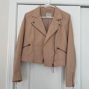 Cropped Loft Jacket - Beige
